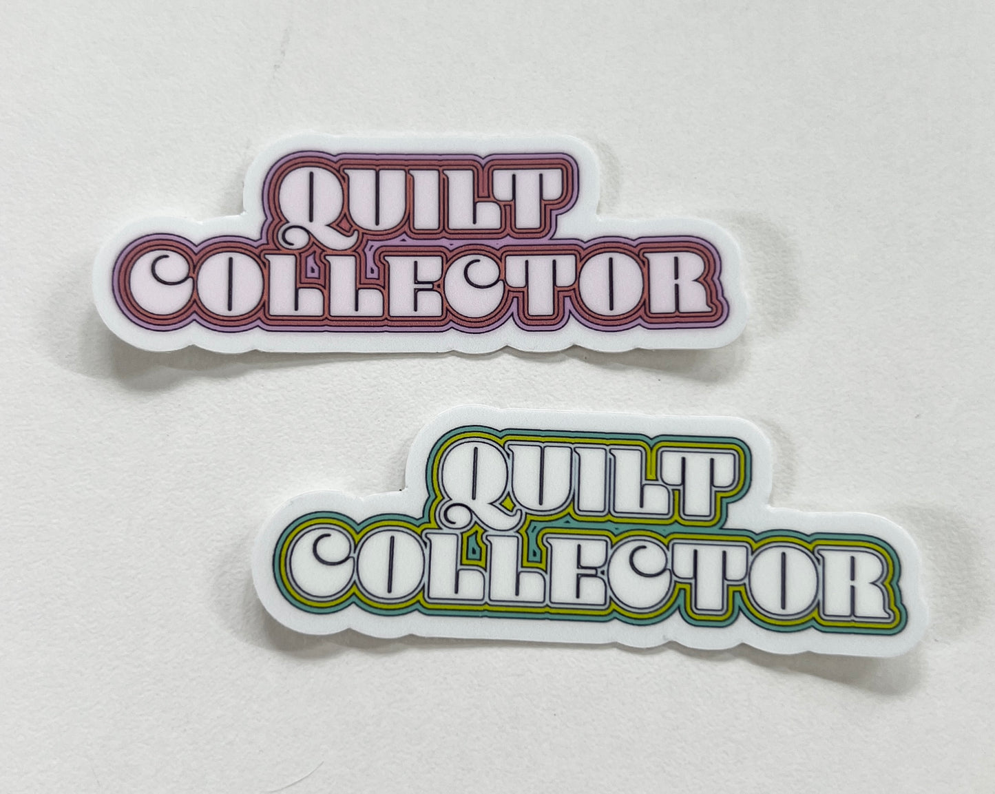 Quilt Collector Vinyl Sticker