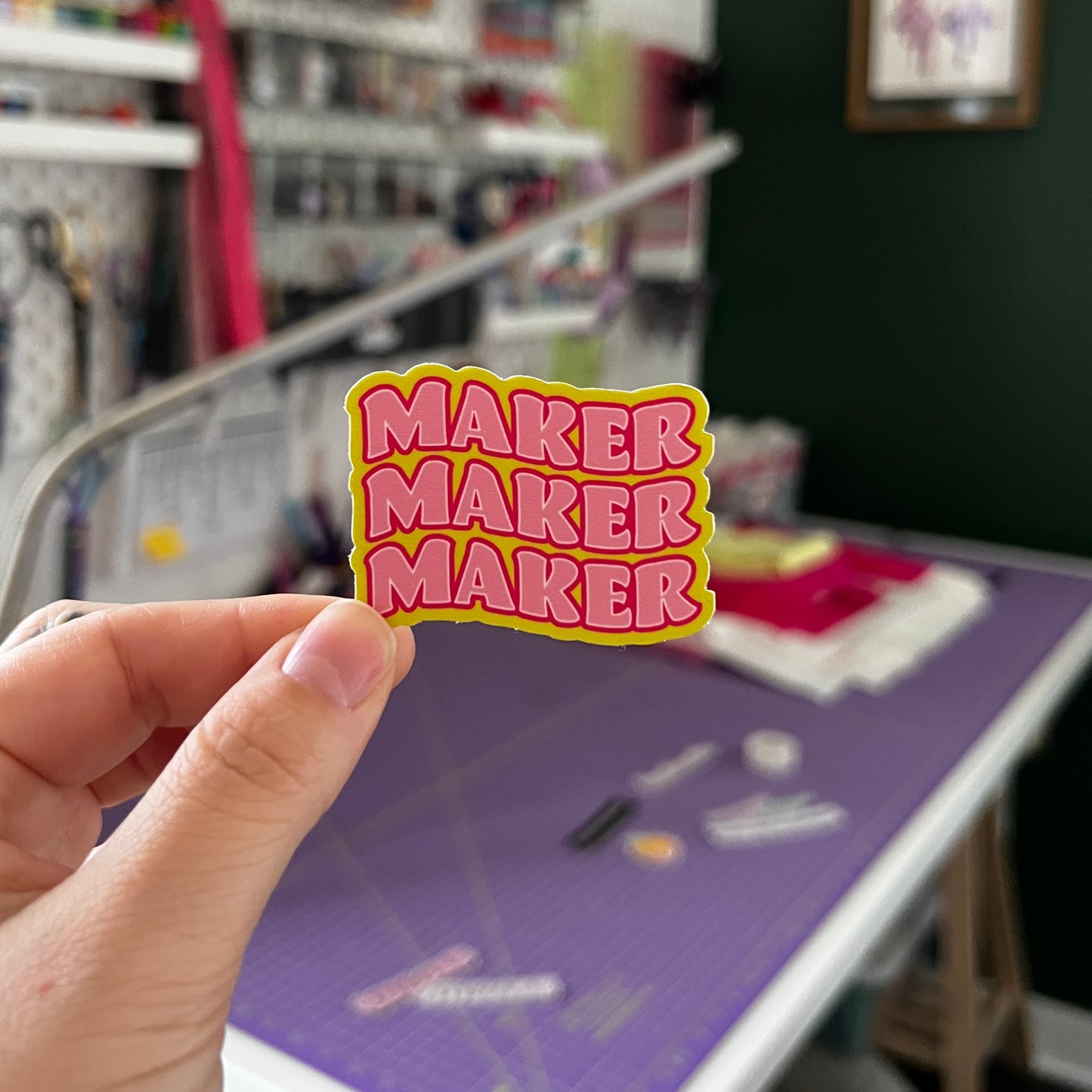 Maker Sticker