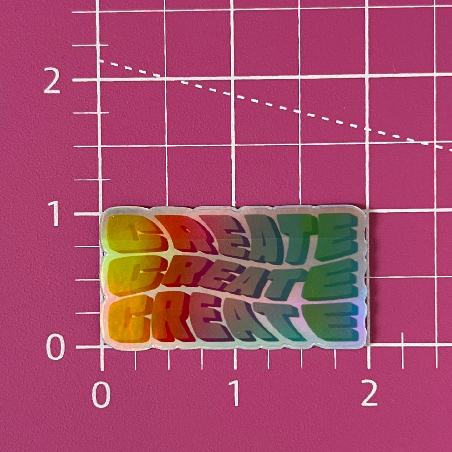 Create Holographic Sticker