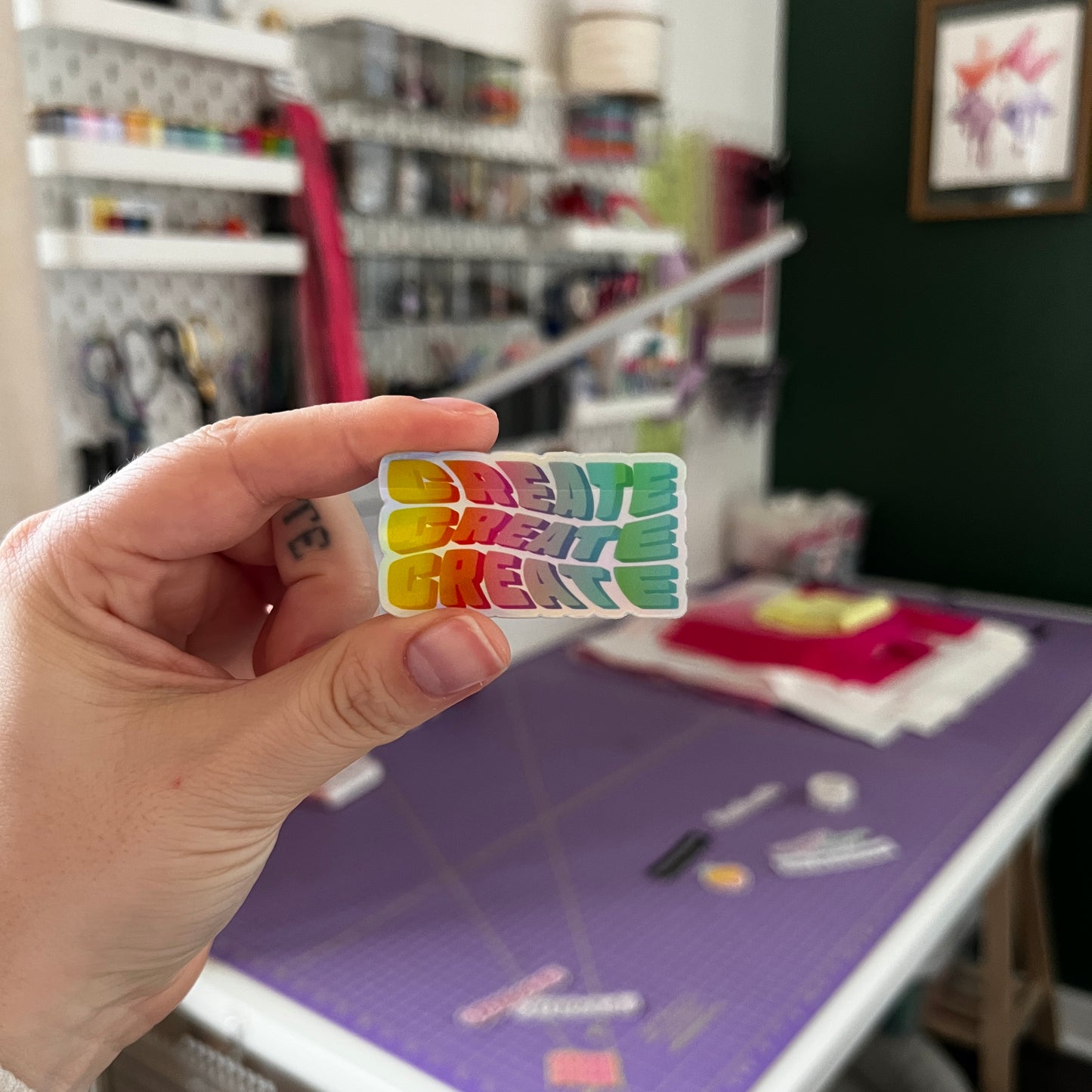 Create Holographic Sticker