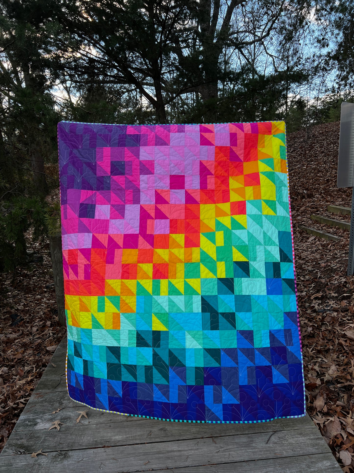 Rainbow Caper Quilt