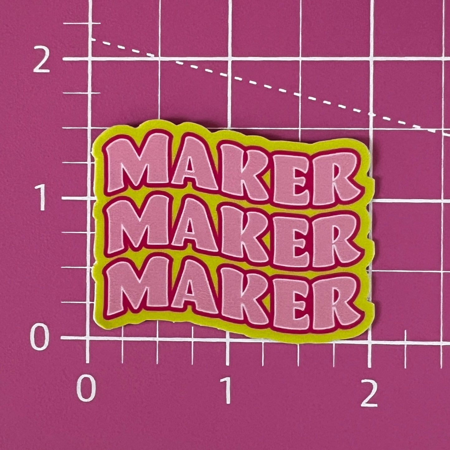 Maker Sticker