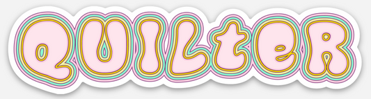 Quilter Sticker